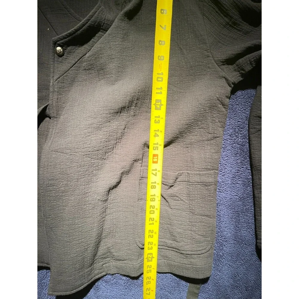 Sundae School Heaven Black Jacket Medium Belt Long Sleeve Great Condition